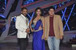 Shilpa Shetty, Terence Lewis, Sajid Khan at XMAS celebrations on the sets of Nach Baliye in Filmistan, Mumbai on 23rd Dec 2013